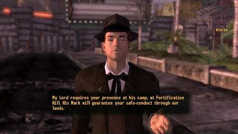 Fallout: New Vegas - Getting the Mark of Caesar After Killing Vulpes Inculta