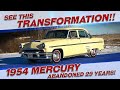 1954 Mercury Monterey Transformation! Abandoned in a Field for 29 Years! Will It Run?!?