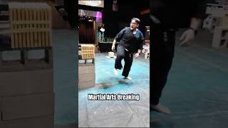 Testing Power | Martial Arts Sidekick Breaking Challenge in Las Vegas #karate #martialarts #tkd