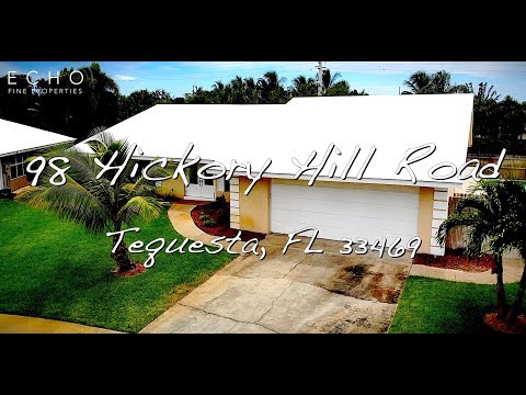 98 Hickory Hill Road, Tequesta, FL home video tour