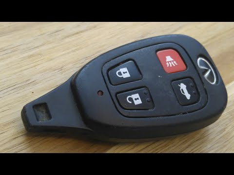 Infinity Q45 / M45 Key Fob Battery Replacement - EASY DIY