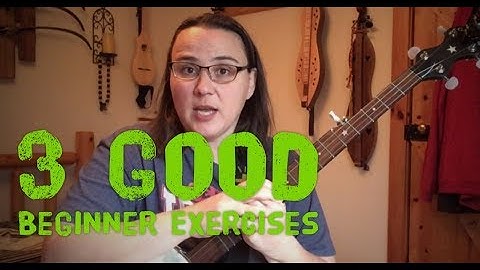 3 beginner exercises for clawhammer banjo