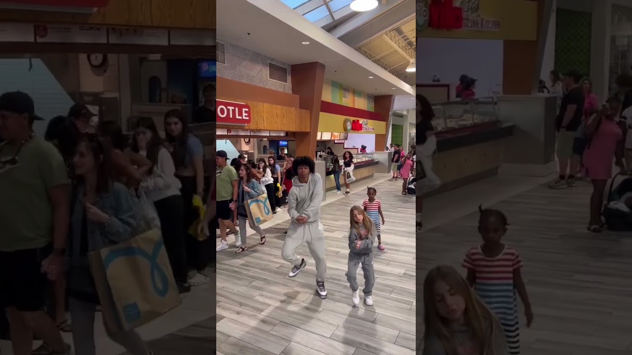 The lil girl just stopped 😭