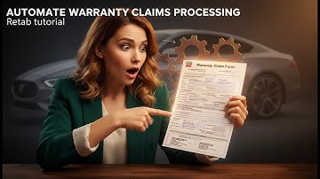 How to Automate Warranty Claims Data Extraction with Retab
