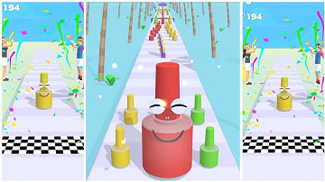 Juice Run - all level gameplay Android,ios (Level-51-55) || Run games ||
