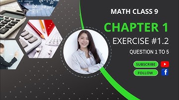 Class 9th mathematics - Chapter 1 - Matrices And Determinants - Exercise 1.2 Question No. 1 to 5