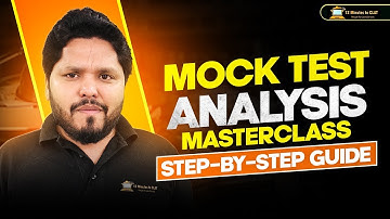 Mock Test Analysis - Step-by-Step Guide I Ankur Sharma