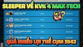 Can 3842 With Its Powerhouse Accounts Handle a 3v1? Too Many Sleepers in the Rise of Kingdoms KvK...