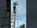 LT pole ka maintenance video step by step work ⚡⚡//#technical /#tecnician /#shortvideo /#reels