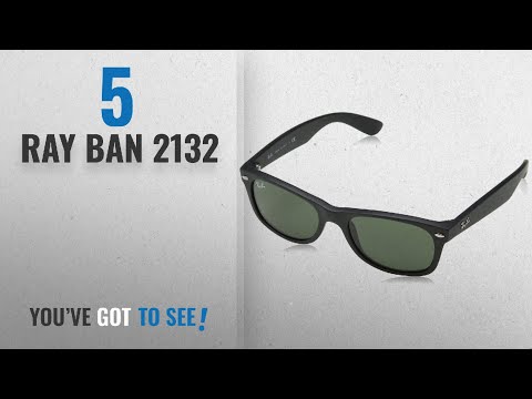 top-10-ray-ban-2132-[-winter-2018-]:-ray-ban-rb2132-new-wayfarer-sunglasses,-black-(622),-52-mm