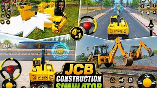 JCB Kids Game 🚜 | JCB Excavator & Crane Driving Game | Construction Simulator Gameplay screenshot 3