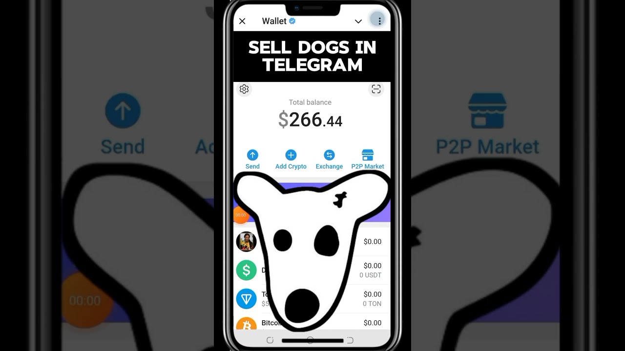 How To Sell DOGS In Telegram Wallet - YouTube