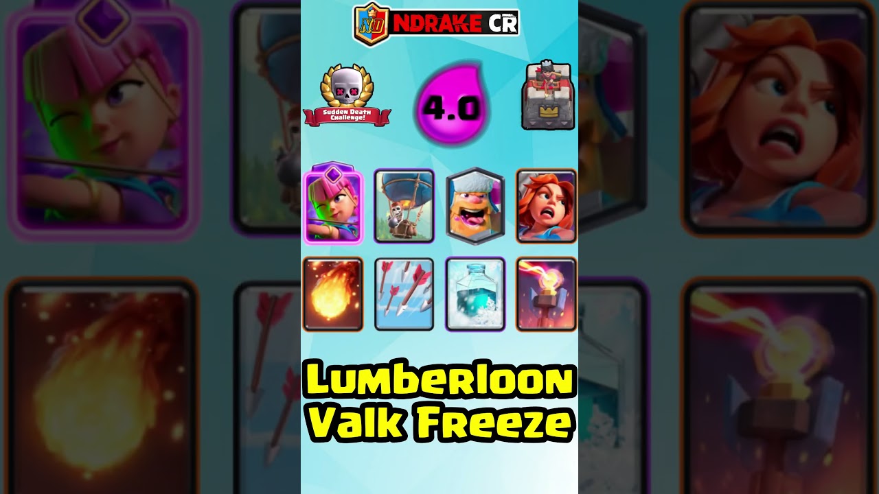 TOP 3 Sudden Death Tournament Decks Clash Royale  