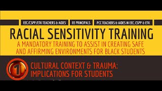 Racial Sensitivity Training Part 1/2