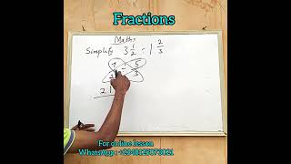 Division of Fractions #maths #linearalgebra #basicproblems #education #howtosolvemyproblems