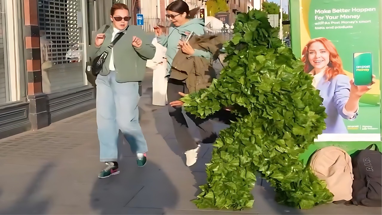 🔥 Ultimate Bushman Prank Reactions 🔥P342 #bushman #comedy #prank LoL-Bushman Prank