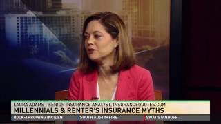 Laura Adams on ABC - Millennials and Renters Insurance Myths