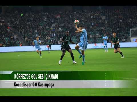 KÖRFEZ 'DE GOL SESİ ÇIKMADI 9 Aralık 2025 @tv41 1 KOCAELİSPOR KASIMPAŞA MAÇI