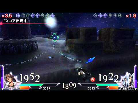 スコール vs セフィロス in 月の渓谷