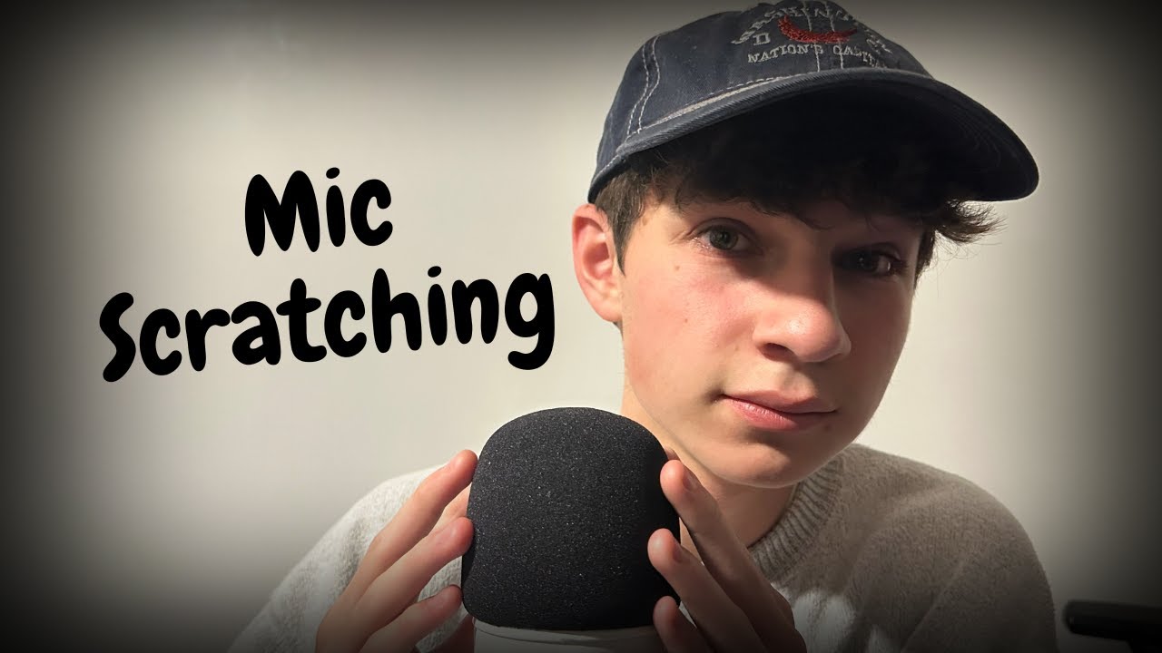 My First ASMR Mic Scratching Video | Relaxing and Tingly - YouTube