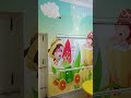Customized 3D Wallpaper at WOW Kids Play School by Anjani Furnishings | 3D Wallpaper in Hyderabad