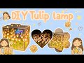 How to make a Viral Tulip Lamp🌷✨/ DIY tulip lamp from meesho Tutorials Video🌷✨