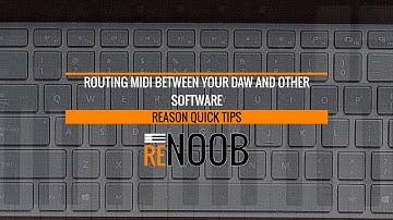 Routing MIDI between your DAW and other software