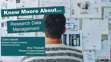 Know Moore About Research Data Management