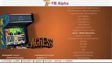 fba (mame) full scrape 3D cabinet mode.