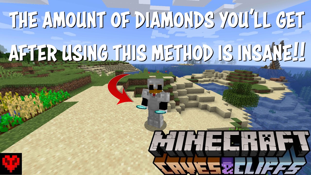 The Best Way to find DIAMONDS in the 1.17 Update- Minecraft 1.17 Let's ...