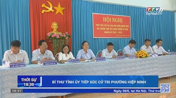 Bí thư Tỉnh ủy tiếp xúc cử tri phường Hiệp Ninh | HĐNN Tỉnh Tây Ninh | TayNinhTV