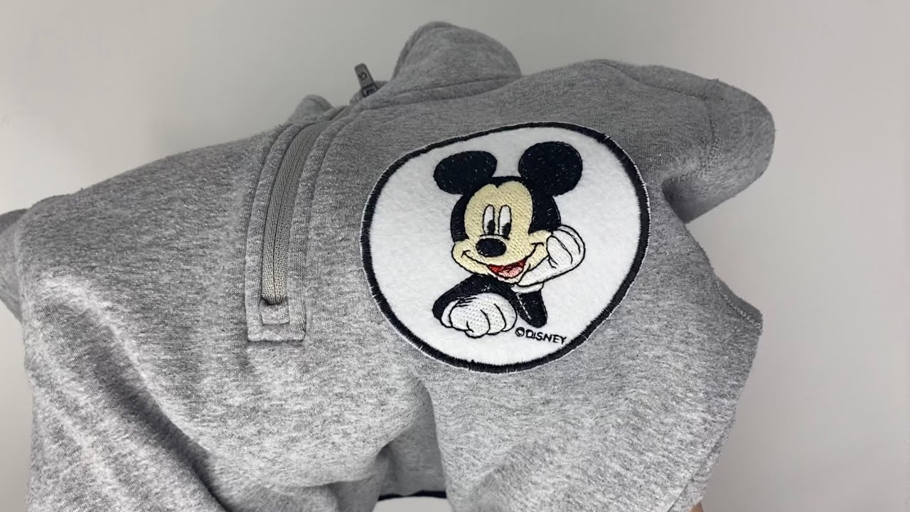 How to make embroidered patches on Brother Innovis XJ1 and Iron it on Clothing