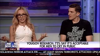 07-02-16 Kat Timpf On Gutfeld - Should Men Cry In Public?