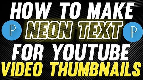 How To Make Neon Text Effect On Android || Pixellab Text Effect || Pixellab Tutorial