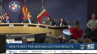 Maricopa County certifies its 2022 General Election results