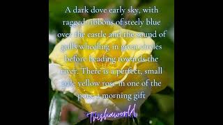 Good morning from Trishaworld 1012!