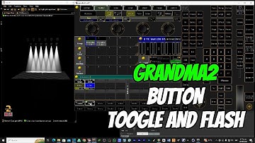 GRANDMA2 BUTTON TOOGLE FLASH