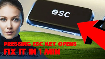 How to Fix Pressing Esc Key Opens Start Menu in Windows 10/11 (2025 Troubleshooting)