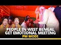 People get emotional upon meeting PM Modi in West Bengal, term him as God