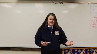 Candidate #4 - Rachel Frisby (Speech)