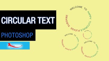 how to make circular text in photoshop CS6,CS5