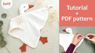 Easy Goose Lovey | Step-by-Step Sewing Tutorial