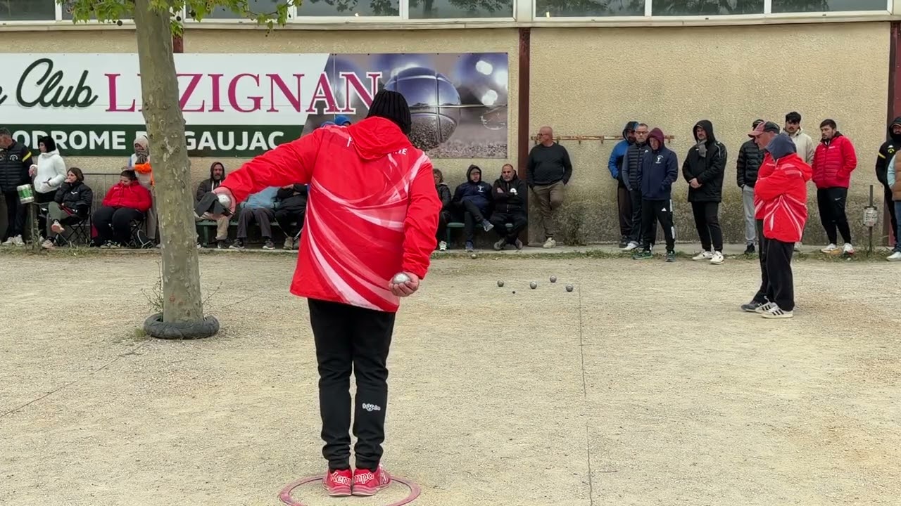 Miniature : Pétanque Department Triplettes Aude Seniors 1/4 final Port Luecat vs Fontcouvert