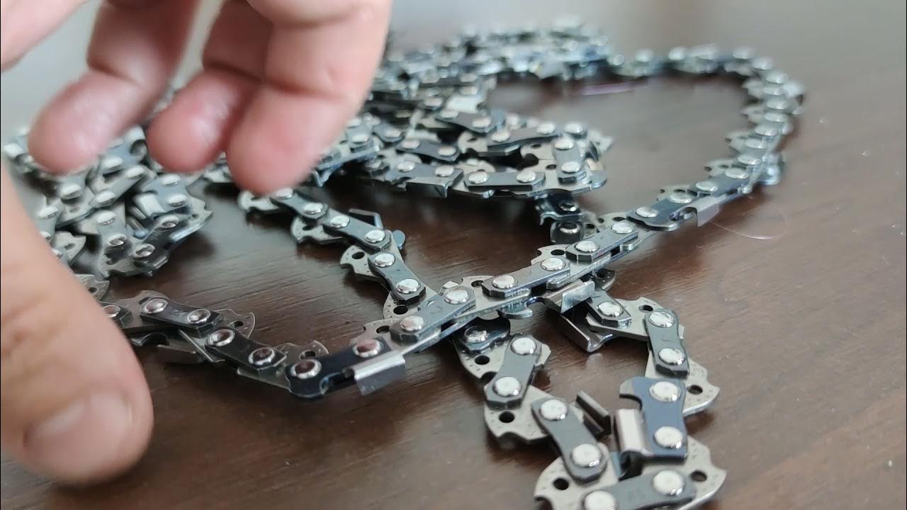Как выглядит цепь для продольного реза и поперечного!В чем же разница ...