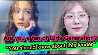 facts about kim taeyeon leader girls generation #girlsgeneration #taeyeon