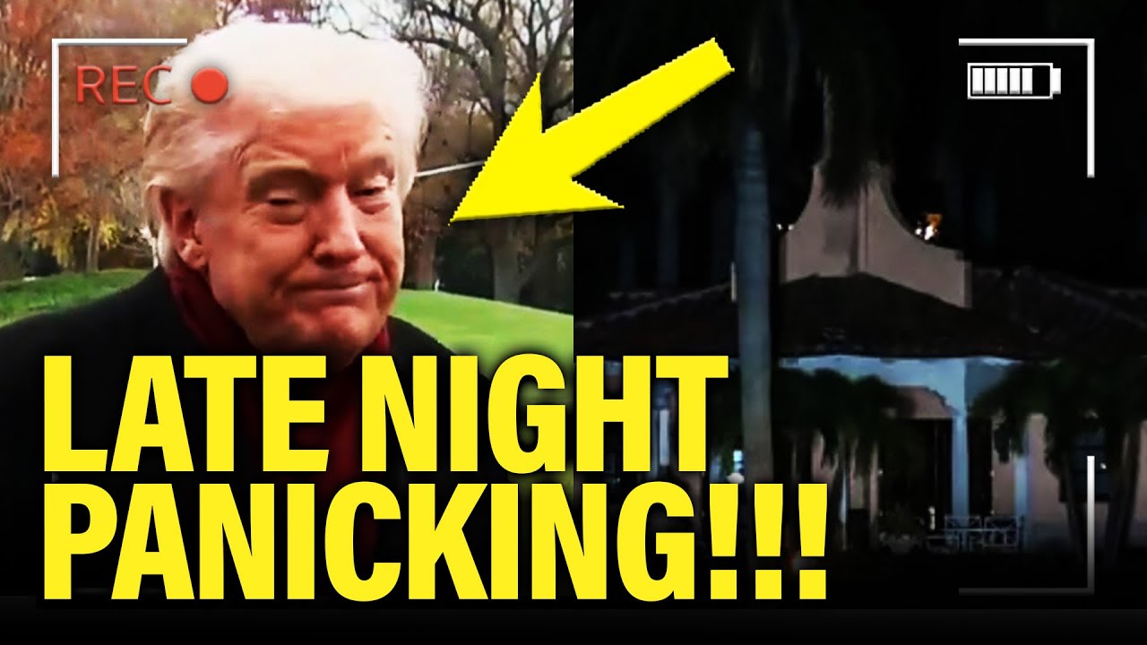 Trump SUFFERS Massive LATE PANIC ATTACK as HIS TERM COLLAPSES