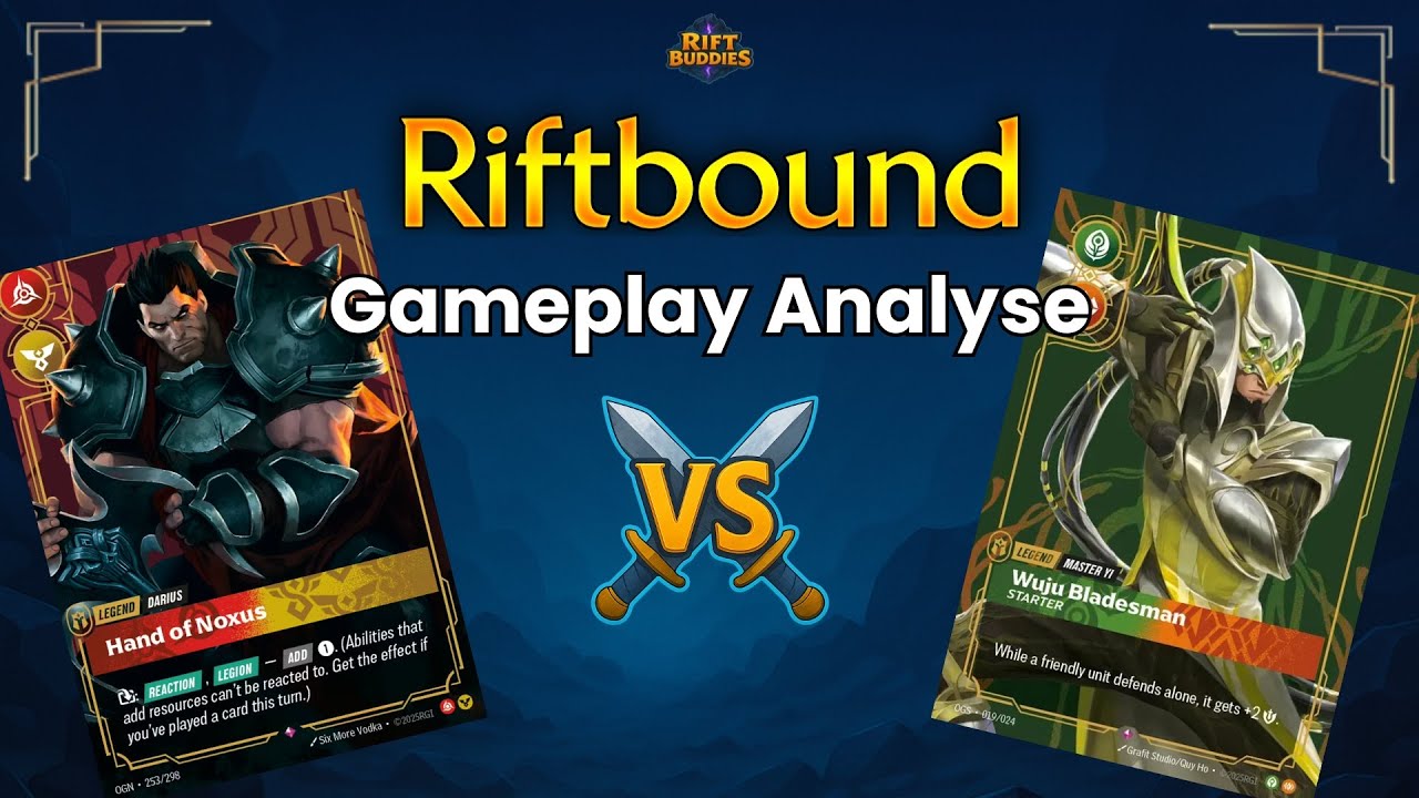 Gameplay Analyse aus dem Rift Clash IV 