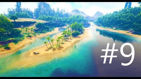 ARK  Survival Evolved [No Talking] #9 Megalodon taming & Ichthiosaur saddle