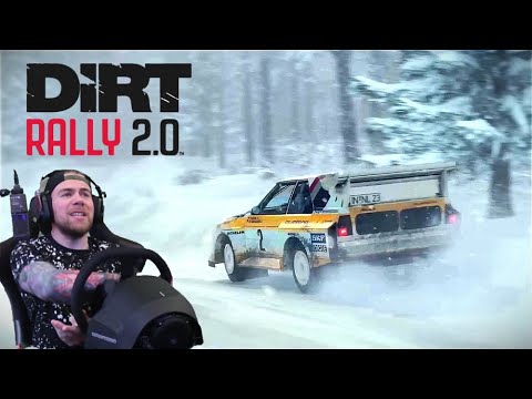 Видео: ПОПРОБУЙ УДЕРЖАТЬ! АУДИ КВАТРО В ШВЕЦИИ - DIRT RALLY 2.0