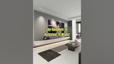 Timeless & Practical TV Wall Design Ideas